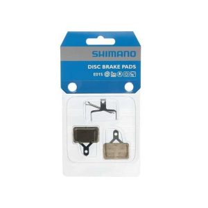 Pastillas freno Shimano E01S Metálicas