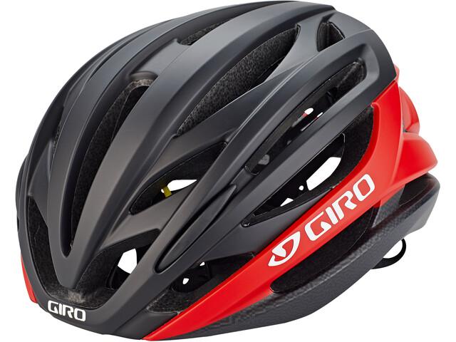 CASCO GIRO SYNTAX BLACK RED - Imagen 2