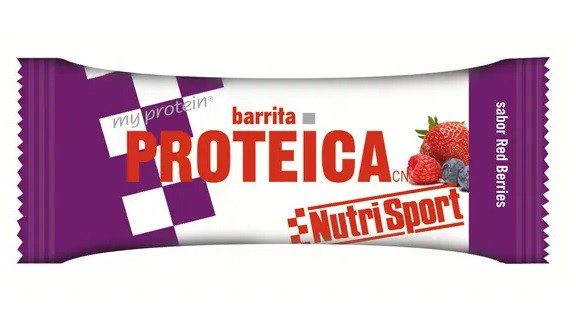 BARRITA NUTRISPORT PROTEICA RED BERRIES - Imagen 2