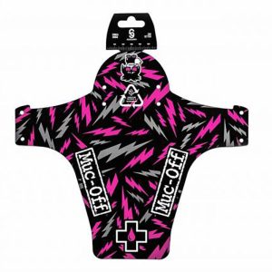 GUARDABARROS MUC-OFF DELANTERO BOLT ROSA