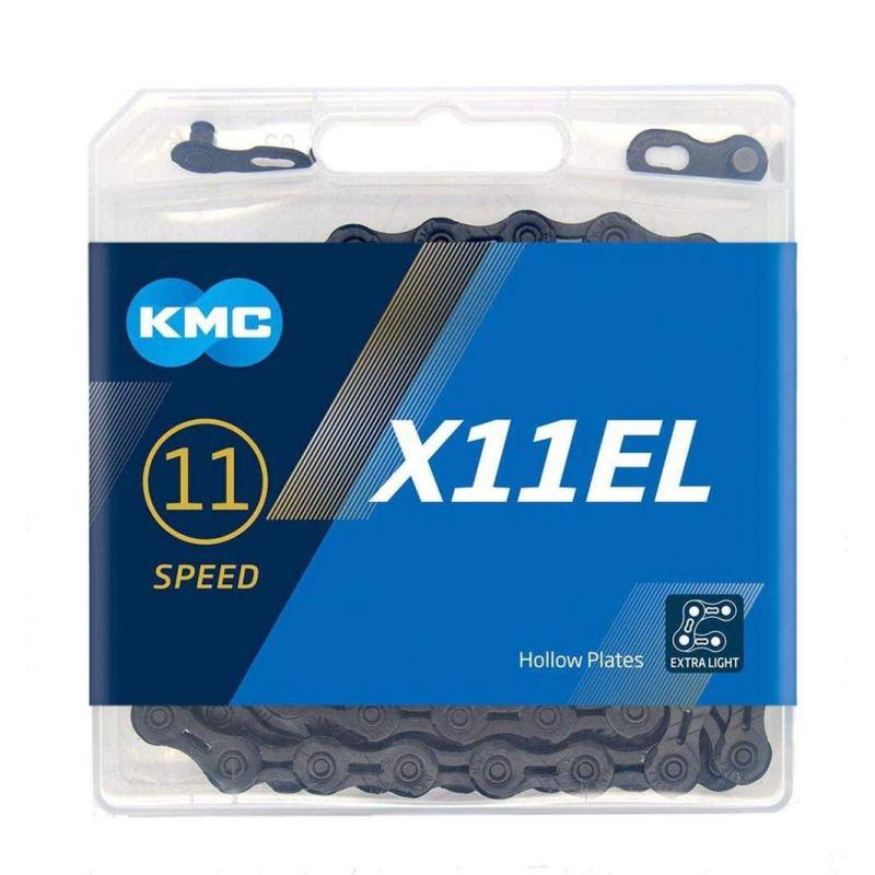CADENA KMC X11 EL 118P 11V NEGRO - Imagen 2