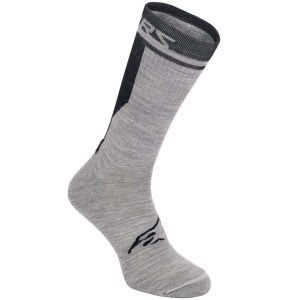 Calcetines Alpinestars merino 24 gray/black