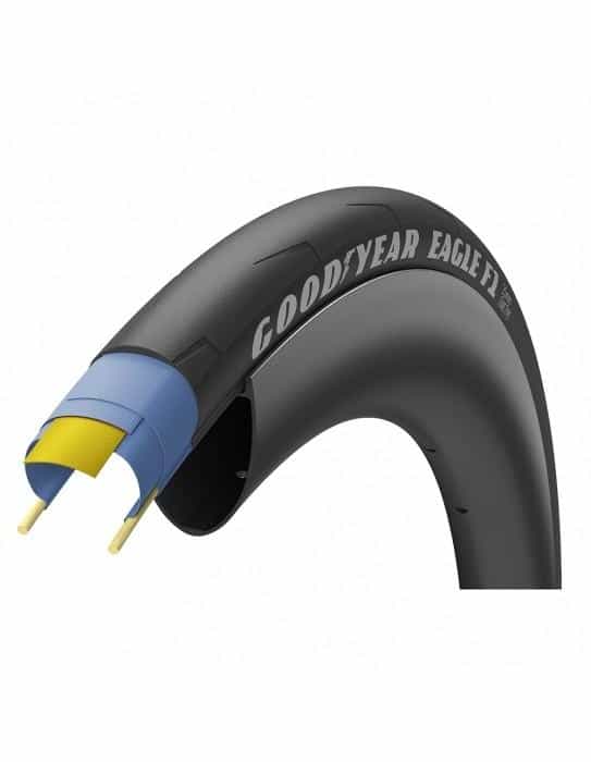 Cubierta Goodyear Eagle F1 700×25 negro TL.