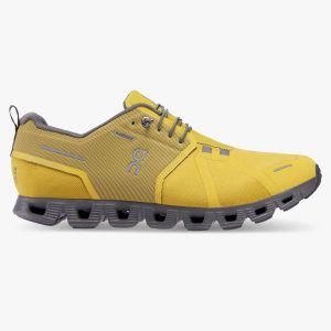 Zapatillas ON cloud waterproof Mustard/rock