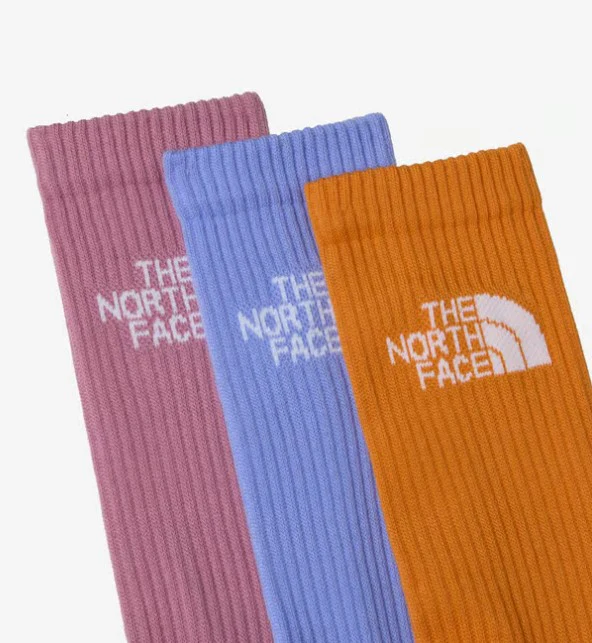 Pack de 3 calcetines The North Face Muli Sport Cush Quarter Multicolor - Imagen 3