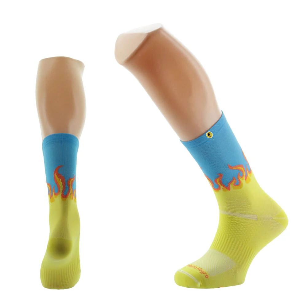 Calcetines Running Pimiento Negro A Fuego - Imagen 3