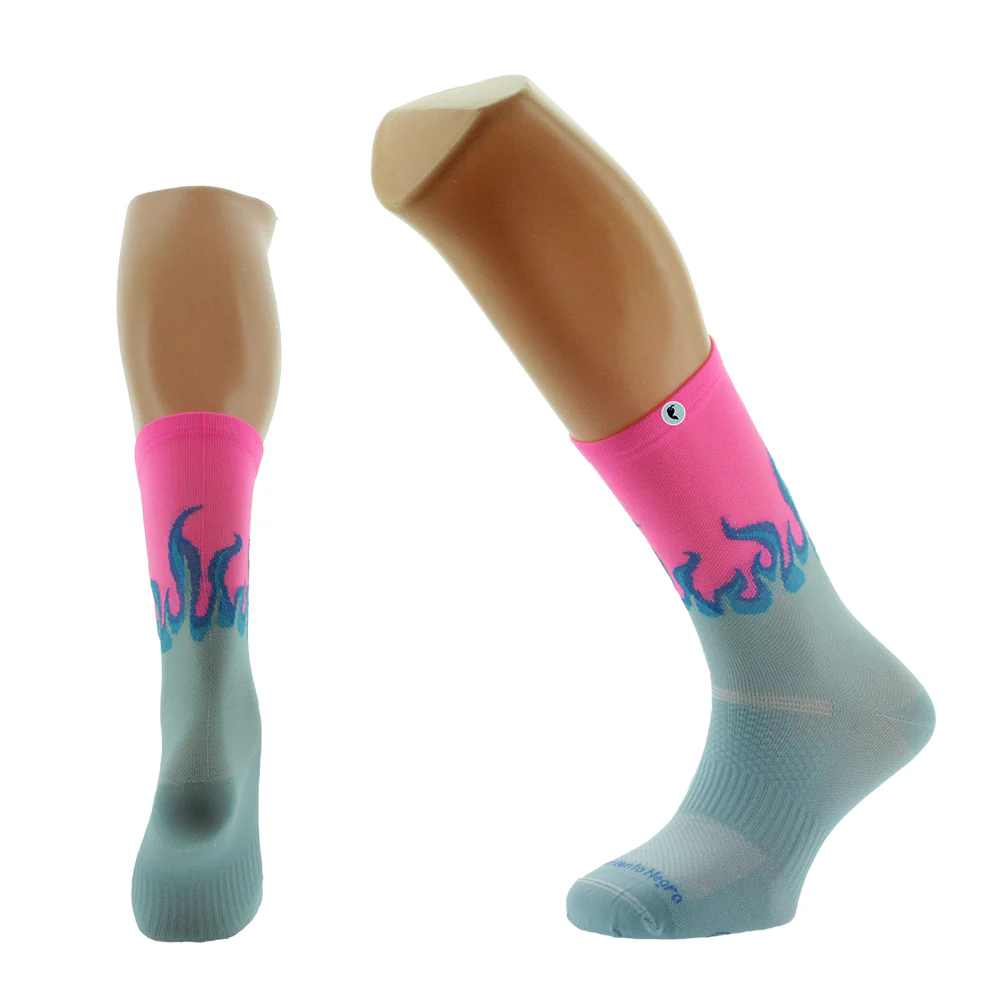 Calcetines Running Pimiento Negro A Fuego - Imagen 4