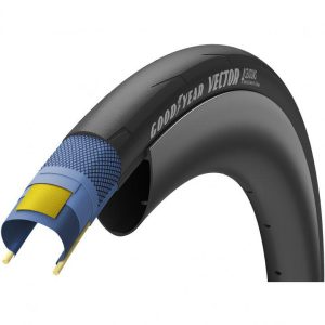 Cubierta Good Year 4seasons 700×25 tubeless Negro