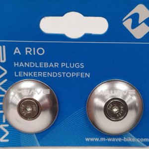 Juego Tapas Manillar M-Wave A RIO Gris