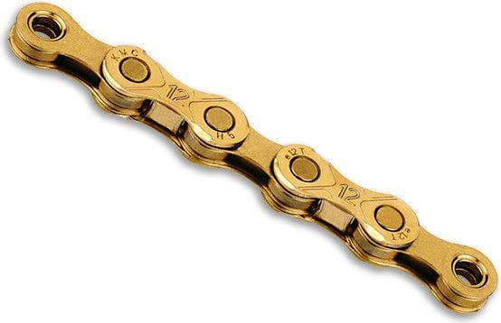 Cadena KMC E12 Oro 12v 130L - Imagen 2