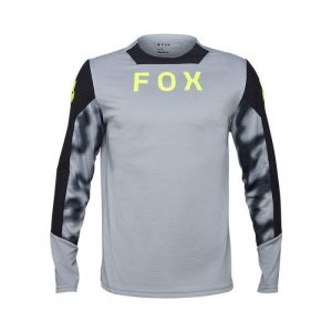 Camiseta Larga Fox Ranger Defend Taunt Steel Gray