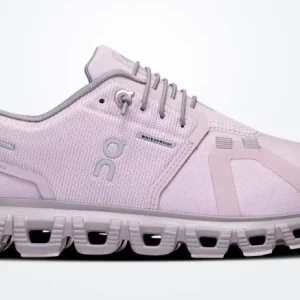 Zapatilla para mujer On Running Cloud 6 Waterproof Mauve Zinc