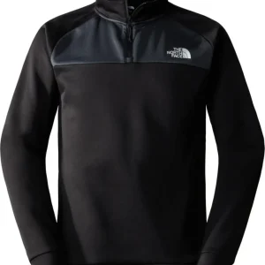 Sudadera para hombre The North Face Reaxion 1/4 Negro