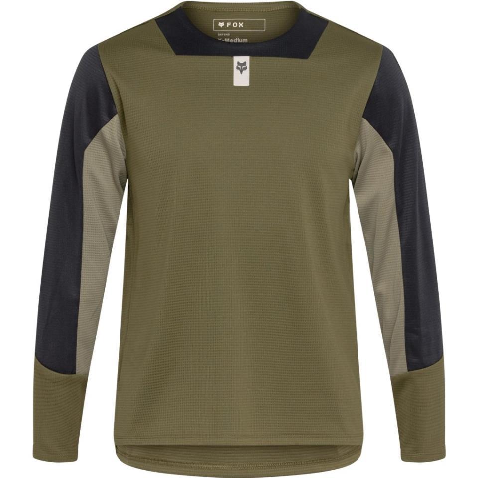 Camiseta Fox Defend LS Verde oscuro - Imagen 2