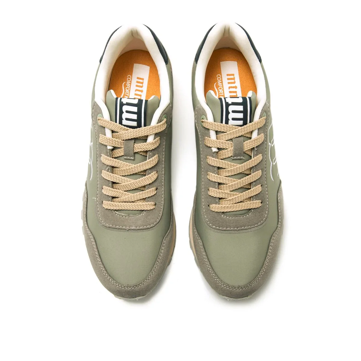 Zapatillas para hombre Mustang Joggo Track Loto Grey Green - Imagen 5