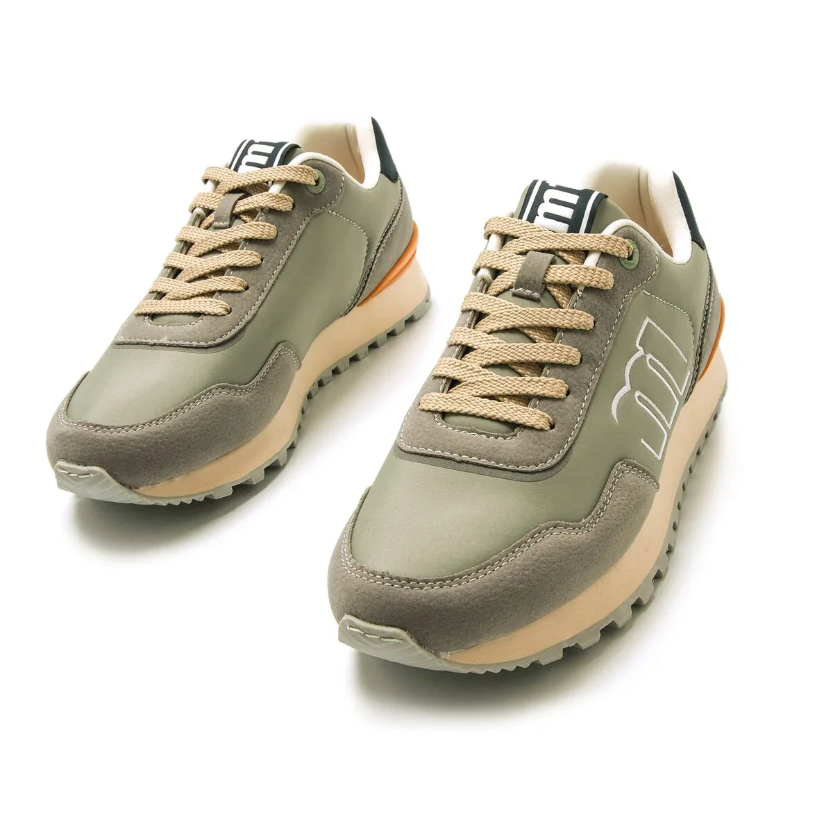 Zapatillas para hombre Mustang Joggo Track Loto Grey Green - Imagen 6