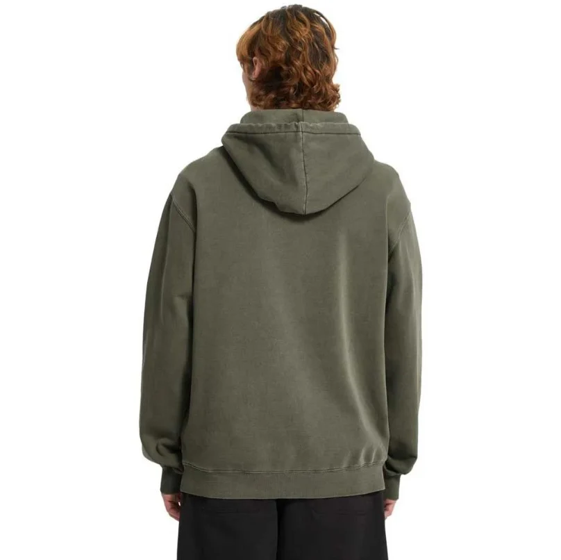 Sudadera para hombre Volcom Single Stone PW PO Verde - Imagen 3