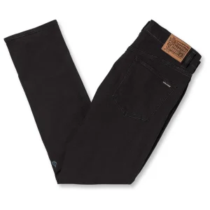 Pantalón para hombre Volcom Vorta Denim Negro