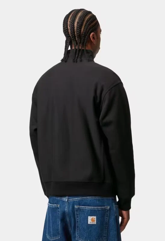 Sudadera con cremallera 1/4 Carhartt WIP American Script - Imagen 3