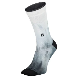 Calcetines Scott Trail Tree Crew Black White