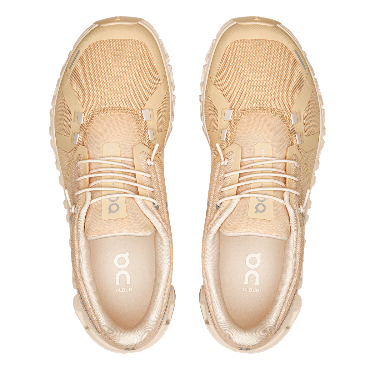 Zapatilla para mujer On Running Cloud 6 Blonde Dew - Imagen 3