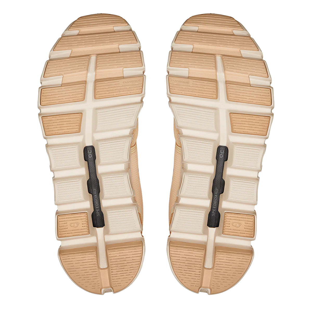 Zapatilla para mujer On Running Cloud 6 Blonde Dew - Imagen 4