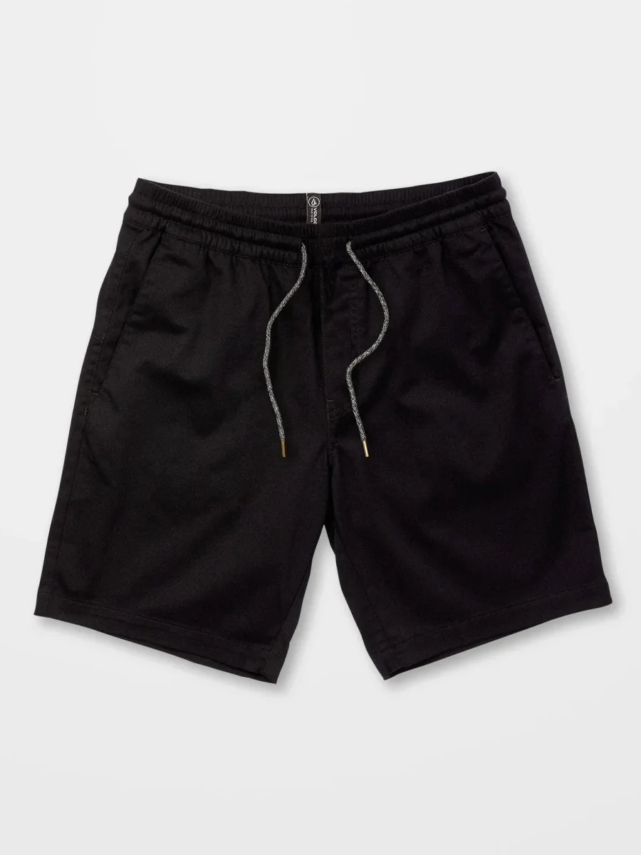 Bermudas para hombre Volcom Frickin Elastic Black - Imagen 2