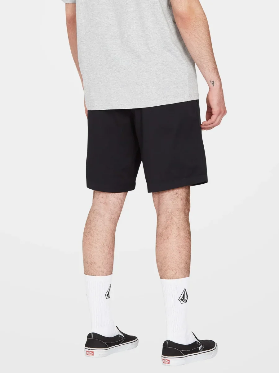 Bermudas para hombre Volcom Frickin Elastic Black - Imagen 5