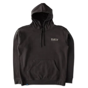 Sudadera para hombre Kavu Core Hoodie Carbon Black