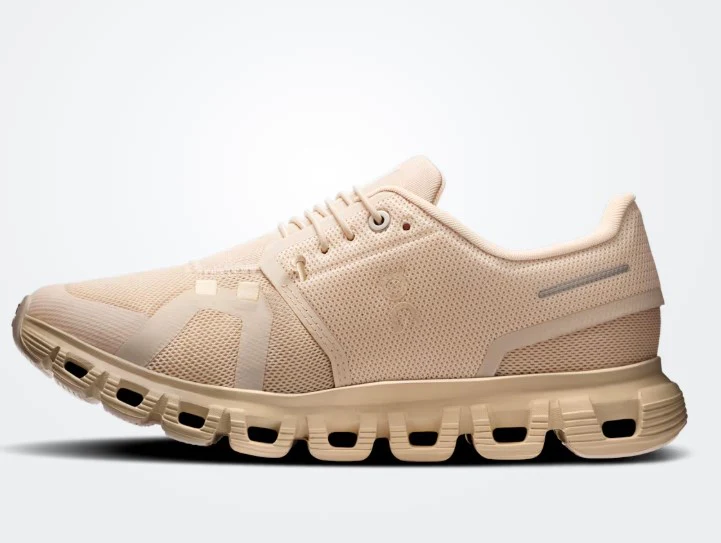 Zapatillas para mujer On Running Cloud 6 Sand Sand - Imagen 5