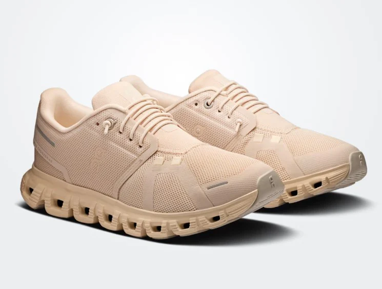 Zapatillas para mujer On Running Cloud 6 Sand Sand - Imagen 7