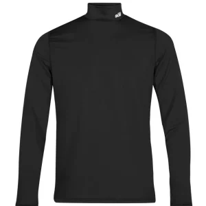 Camiseta térmica de esquí para hombre Soll Turtleneck Black