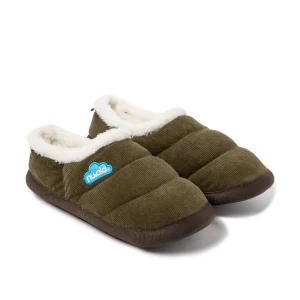 Pantuflas Unisex Nuvola Cordy Military