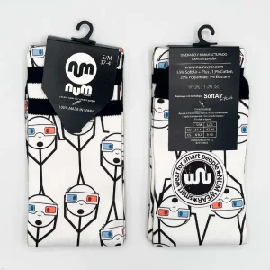 Calcetines Unisex NUM Wear 3D White