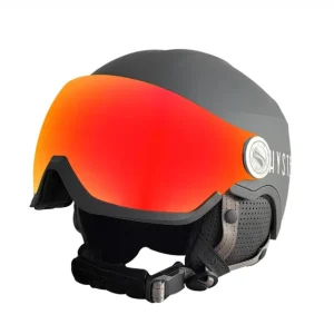 Casco de esquí Hysteresis Visor Red Cat.3