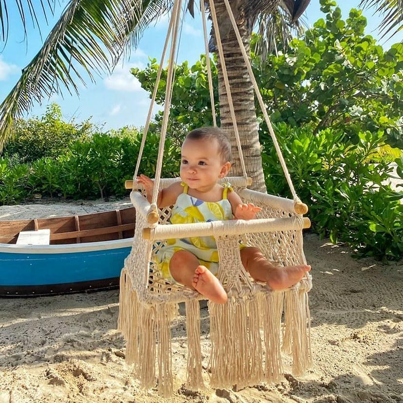 Columpio para Bebé Macramé - Imagen 3