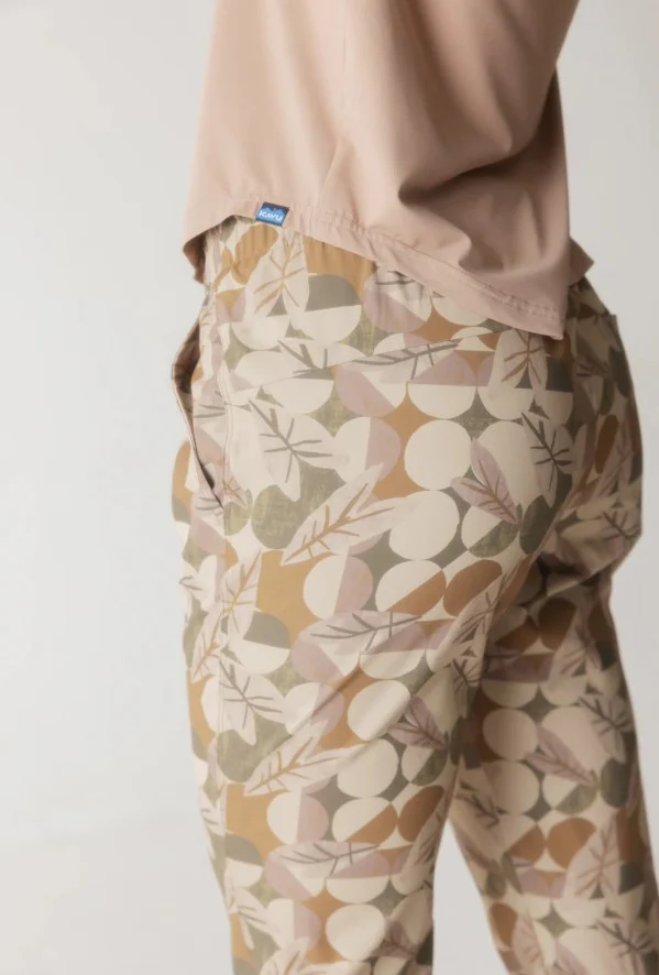 Pantalón para mujer Kavu Bucerias Late Summer Marrón - Imagen 4