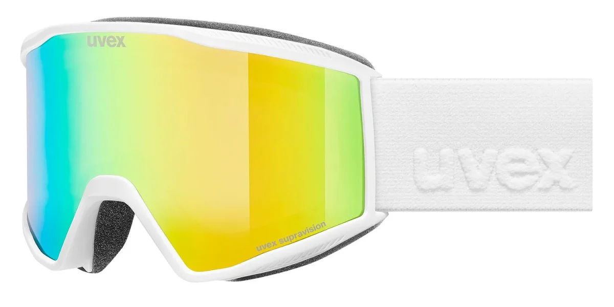 Gafas de esquí Uvex Blast FM White Matt Green S3 - Imagen 2
