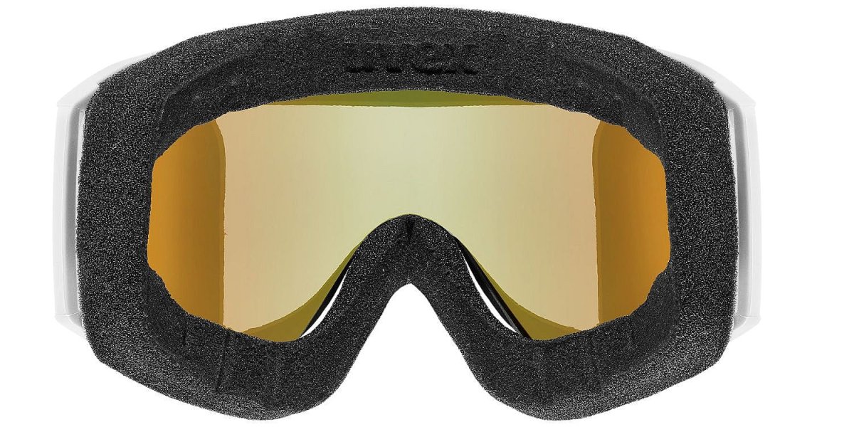 Gafas de esquí Uvex Blast FM White Matt Green S3 - Imagen 4
