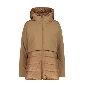 Campera Larga softshell Reciclada - Mujer