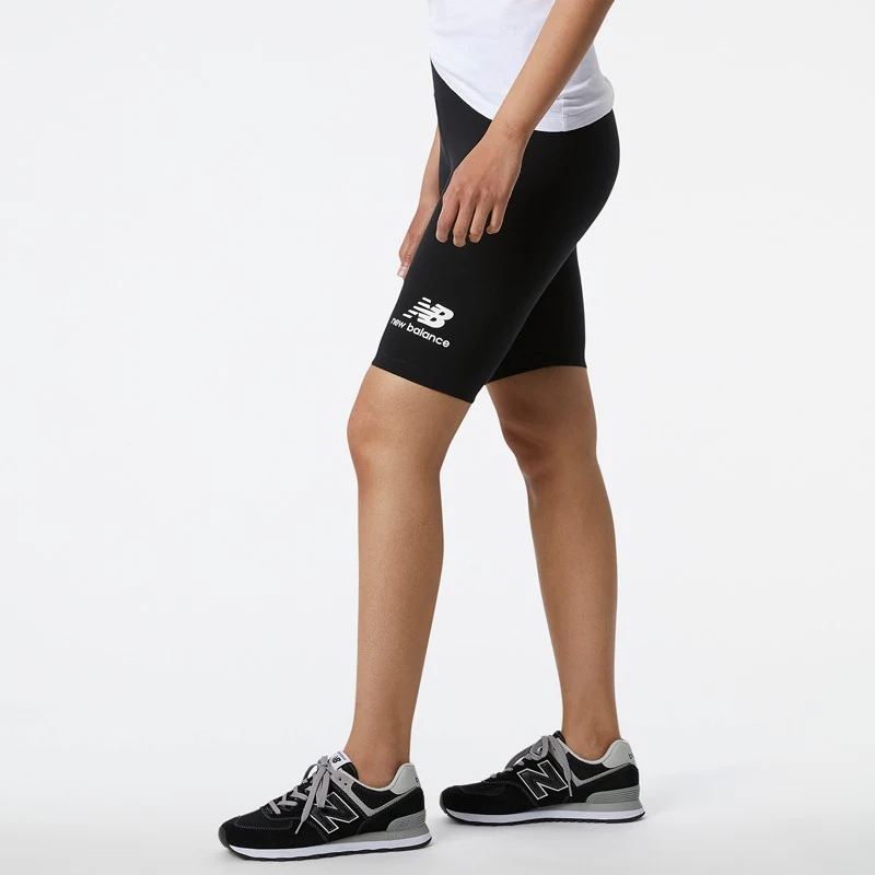 Malla corta New Balance para mujer Negro - Imagen 3