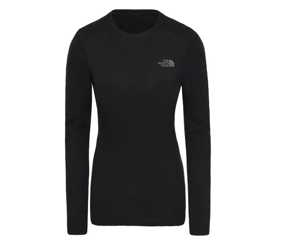 Camiseta térmica para mujer The North Face Easy L/s Negro - Imagen 2