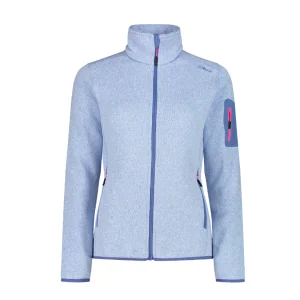 Campera Melange Knit Tech - Mujer