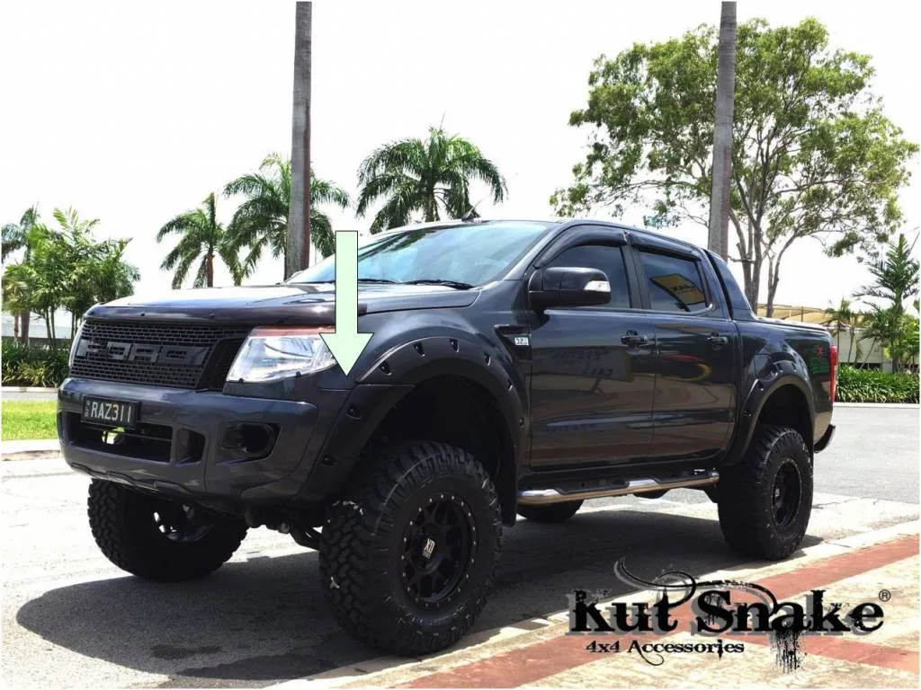 Aletines Kut Snake Ford Ranger PX1 y PX2 55mm - Imagen 8