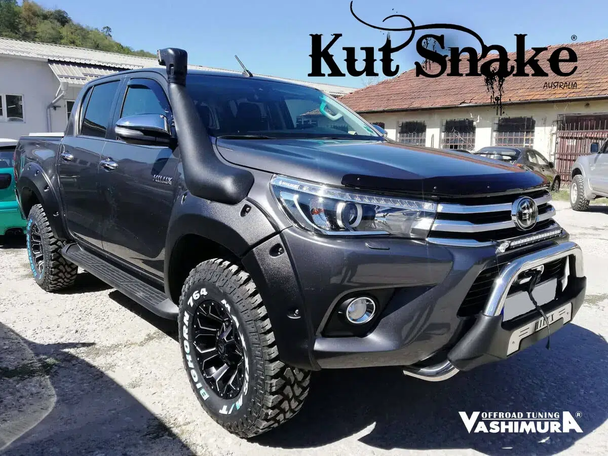 Aletines Kut Snake Toyota Hilux Rocco 2018-2021 75mm