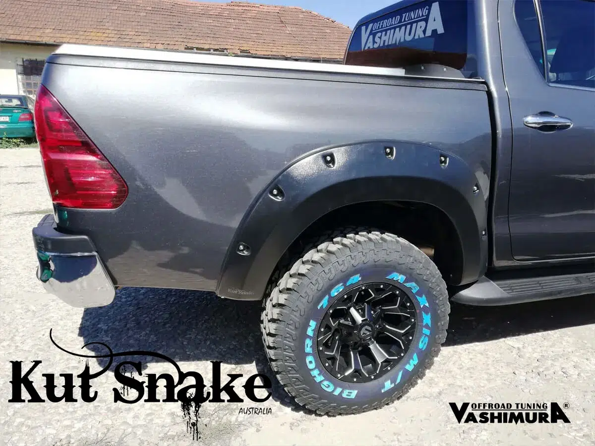 Aletines Kut Snake Toyota Hilux Rocco 2018-2021 75mm - Imagen 6