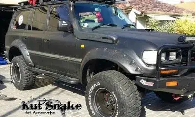 Aletines Kut Snake Toyota Land Cruiser 80/100 95mm - Imagen 2