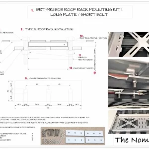 Box Roof Tray Mounting Kit 1