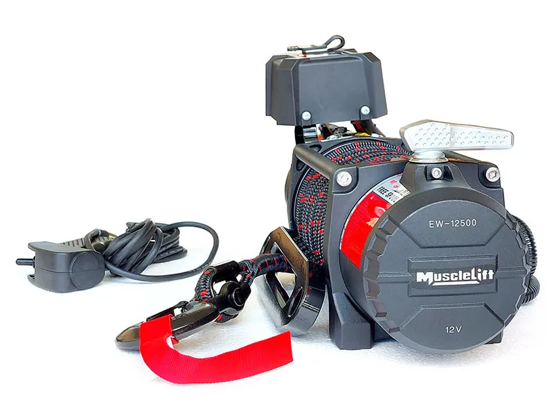 Cabrestante T-MAX Muscle-Lift 12V cable de plasma enfundado - Imagen 6