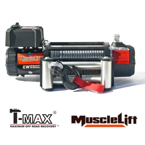 Cabrestante T-MAX Muscle-Lift MW9500 12V de 4305kg